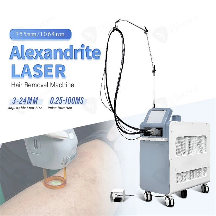 Candelaser Hair Removal Machine Alexandrite Laser 755 1064nm Machine